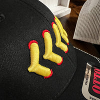 Embroidered Seems 3D Puff Hat