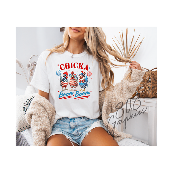 Chicka Boom Boom- DTFilm Transfer