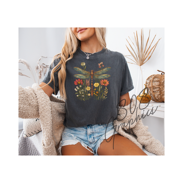 Dragonfly Floral