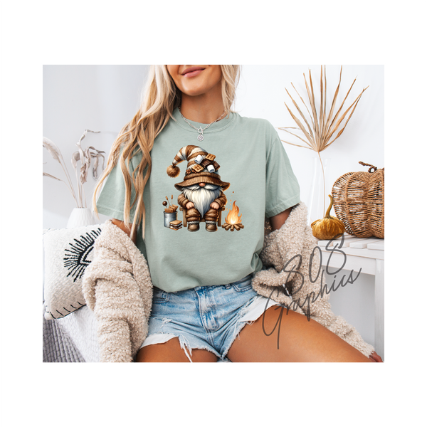 Fall Gnome Smores- DTFilm Transfer