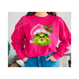 Faux Painted Green Guy Pink - DTFilm Transfer