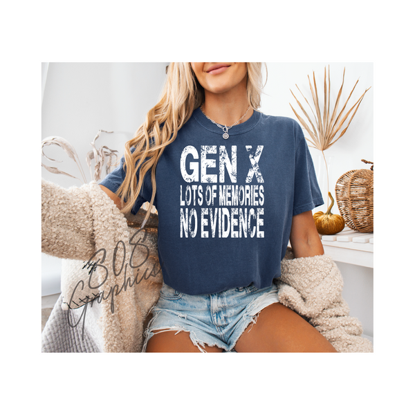 Gen X No Evidence