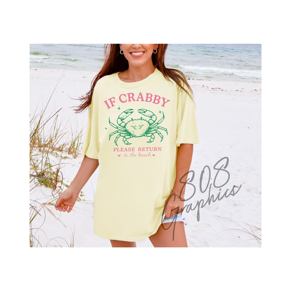 If Crabby Return to the Beach