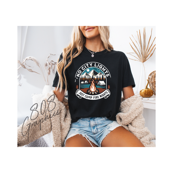 No City Lights Just Campfire Nights-DTFilm Transfer