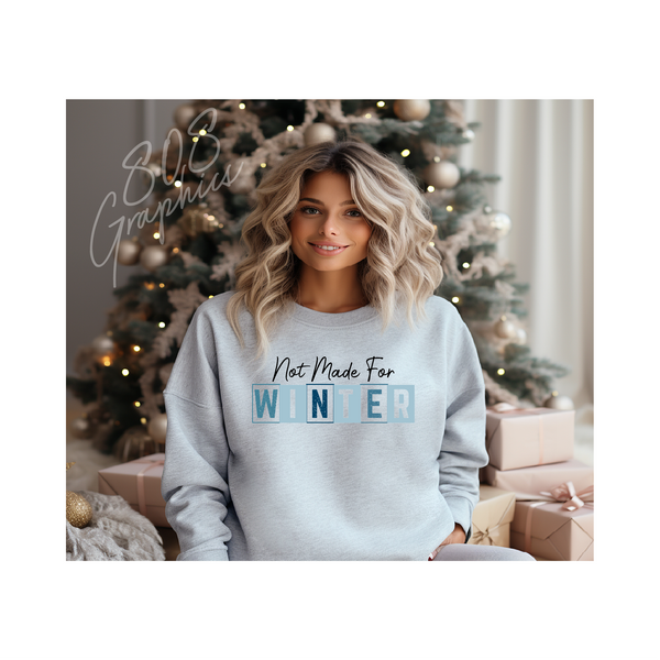 Not Made For Winter Blues- DTFilm Transfer