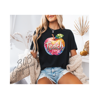 Sequin Apple Teach- DTFilm Transfer