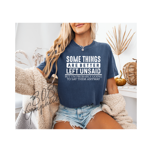 Some Things Are Better Left
