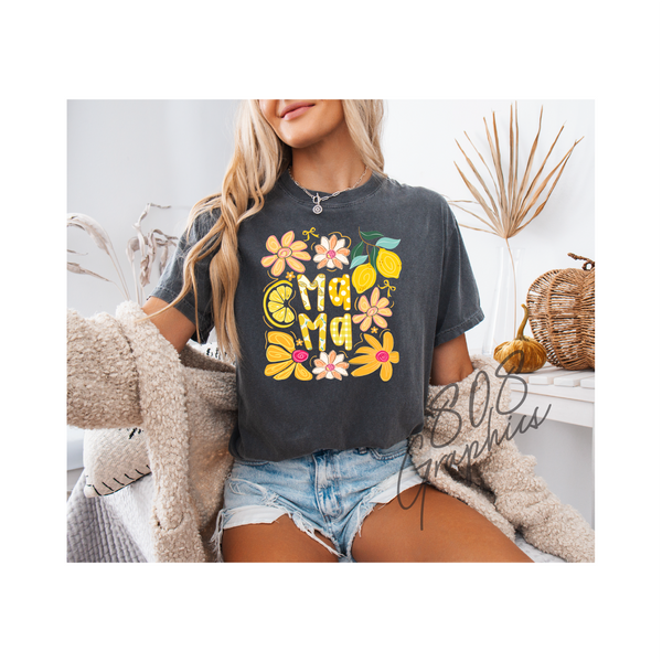 Summer Boho Mama with Lemons