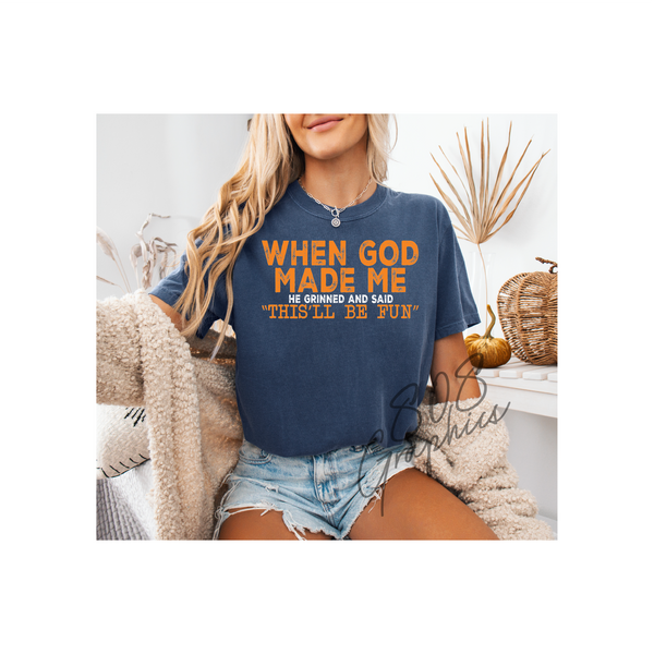 When God Made Me- DTFilm Transfer