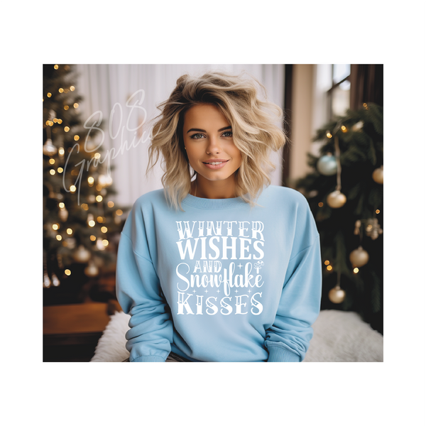 Winter Wishes and Snowflake Kisses