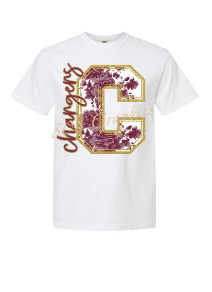 Chargers Floral C - 808 Exclusive